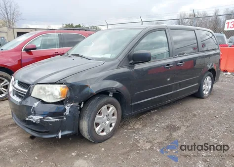 2012 Dodge Grand Caravan Se/Avp из США, поврежденный, VIN 2C4RDGBG6CR143057